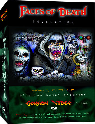 The Original Faces of Death: 30th Anniversary Edition DVD – Gorgon 