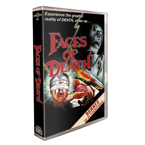 FACES OF DEATH – Original ‘80s VHS Art