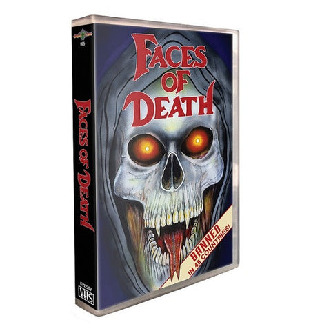 FACES OF DEATH – ‘90s Re-Release VHS Art