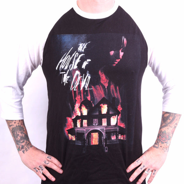 The House of the Devil baseball tees- house design